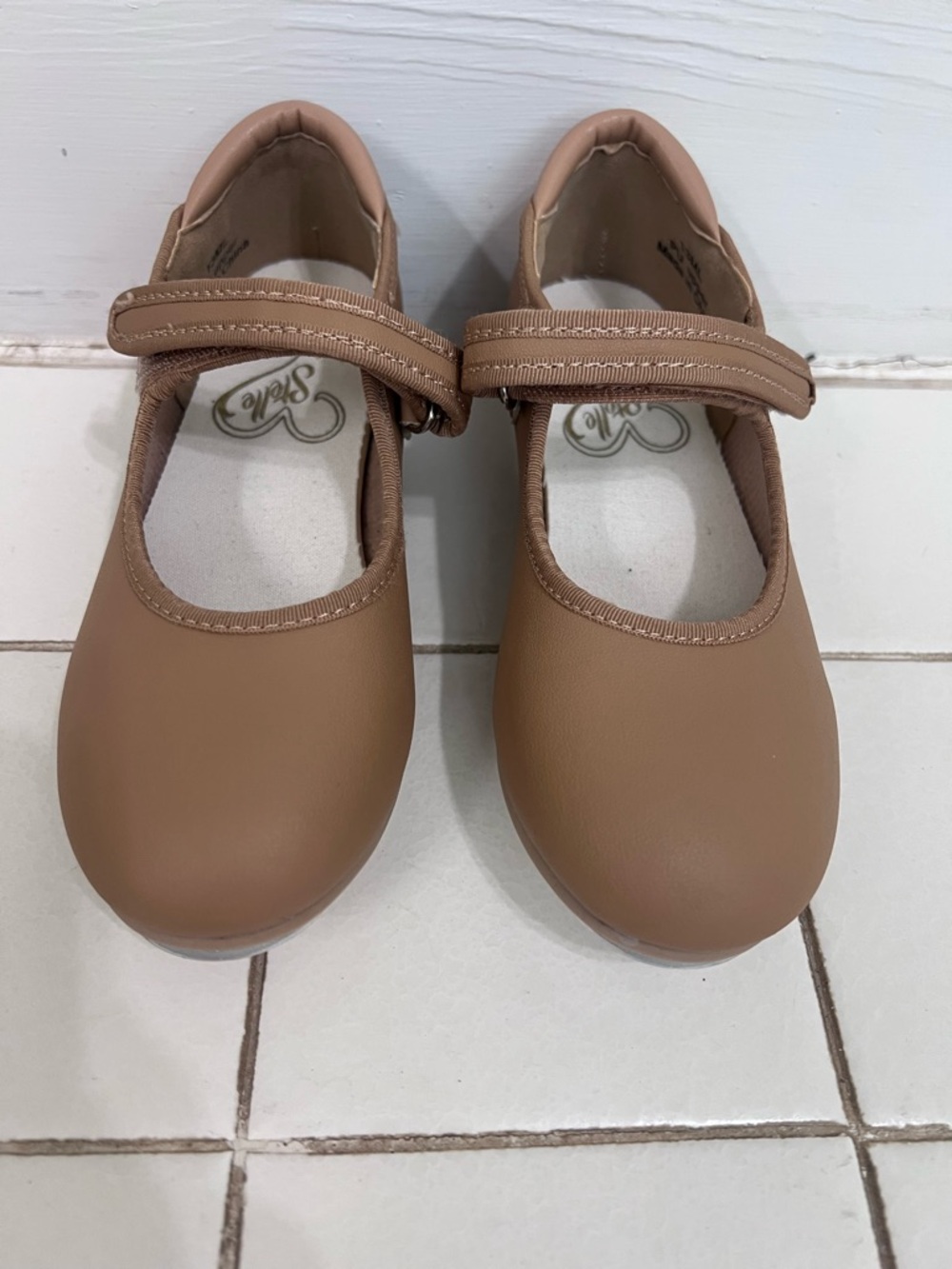 Stelle Kids Tan Tap Shoes